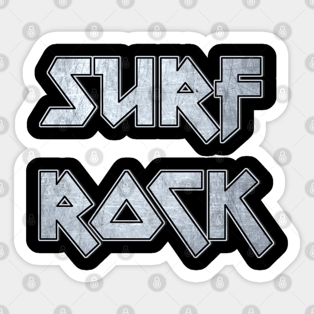 surf rock Sticker by KubikoBakhar